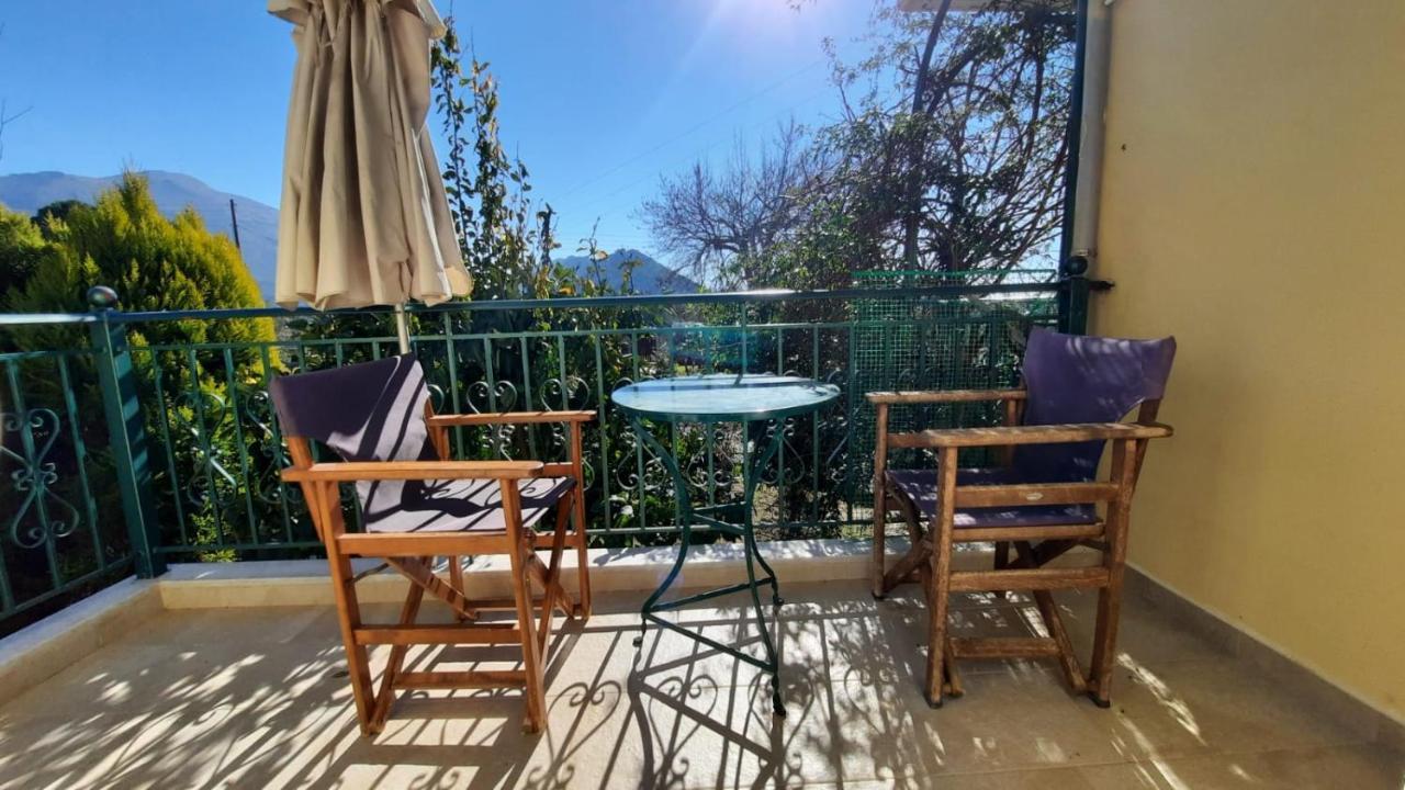 Ioannis - Room With Balcony Near Limnopula Gavrolimni ภายนอก รูปภาพ